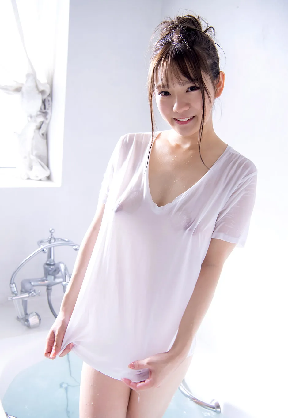 乳首が透けている写真は
