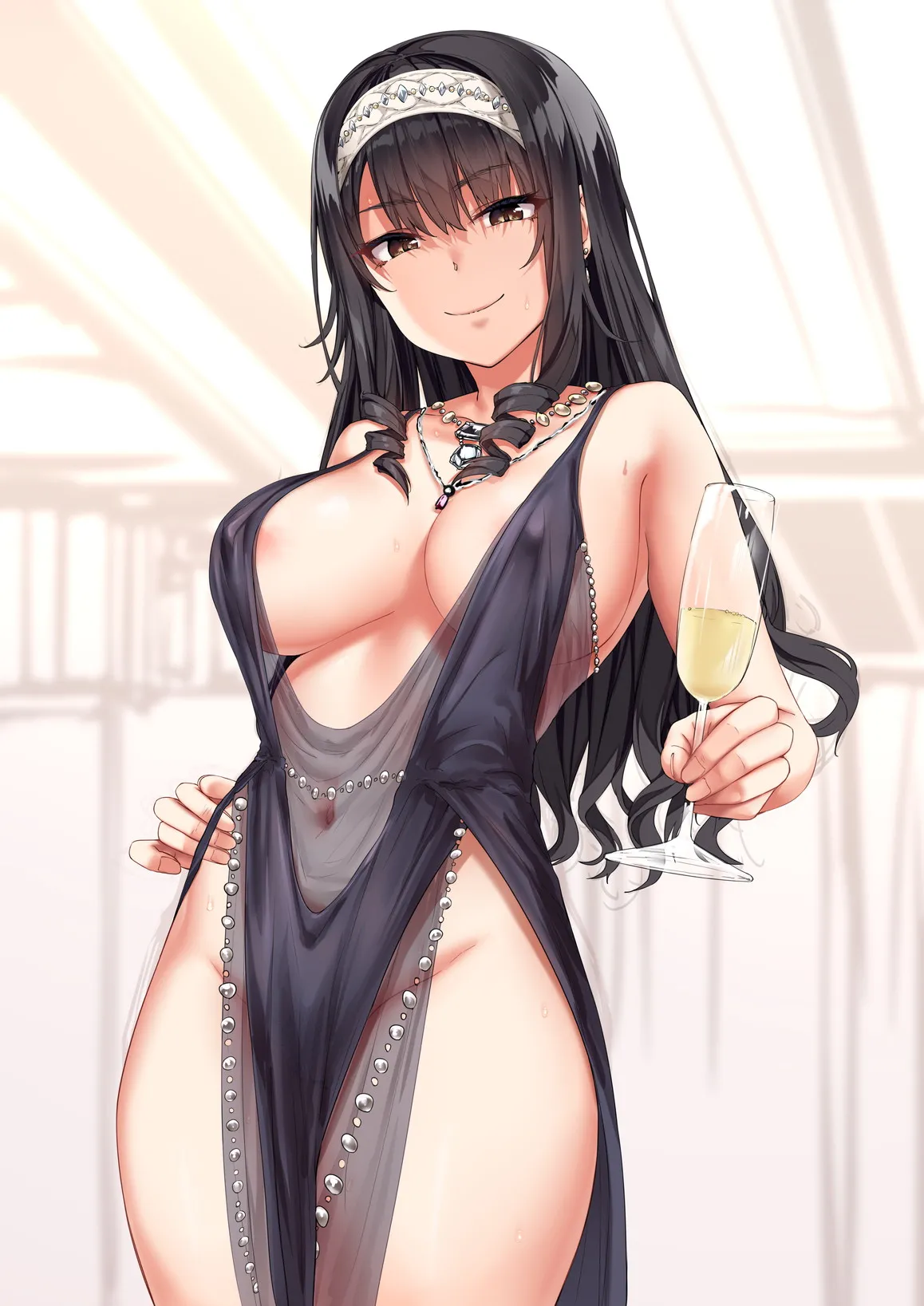乳首が透けたら１８禁