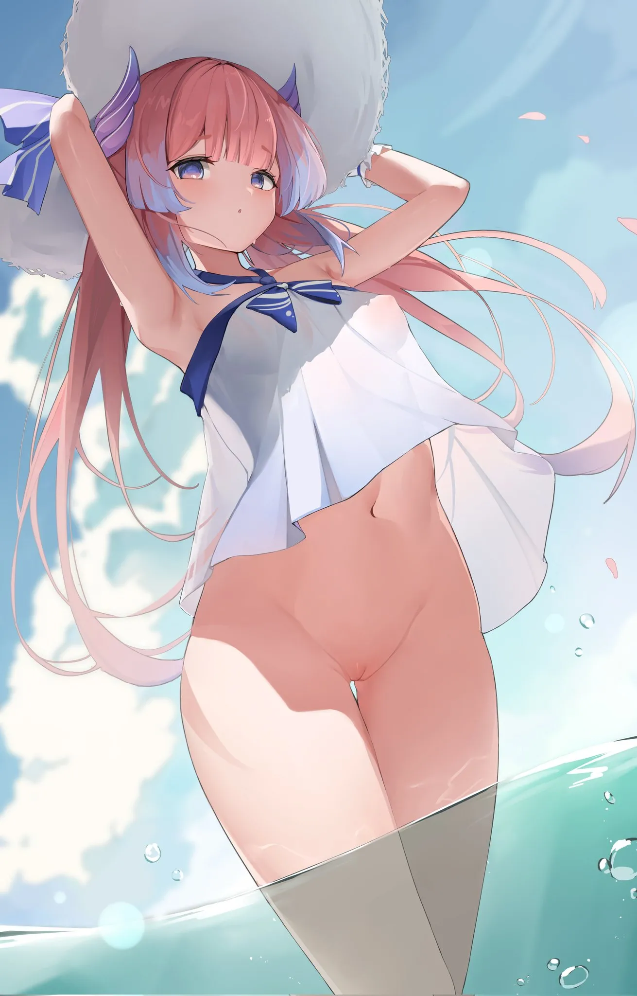 真夏の美少女エロ画像