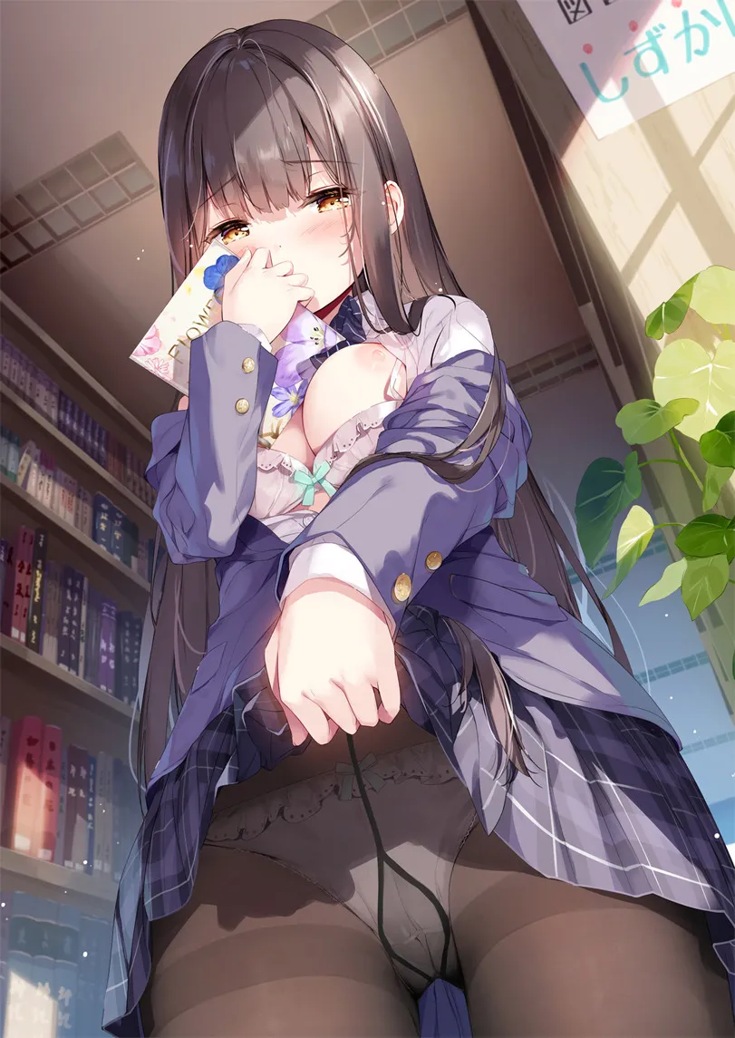 制服からのおっぱい美女