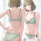 美しい下着女子の二次画